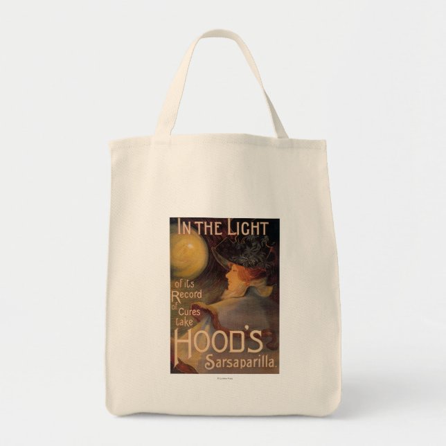 Hood's Sarsaparilla Promotional Poster Tote Bag (Front)