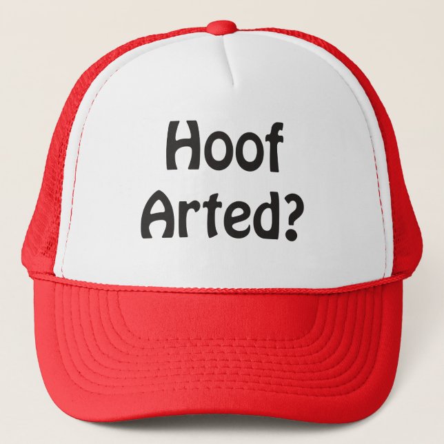 Hoof Arted Hat (Front)