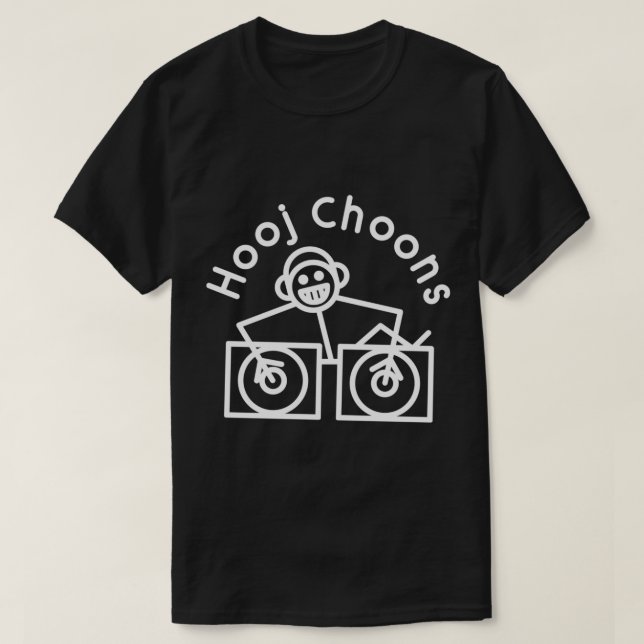 Hooj Choons Records (White Logo) Classic T-Shirt (Design Front)
