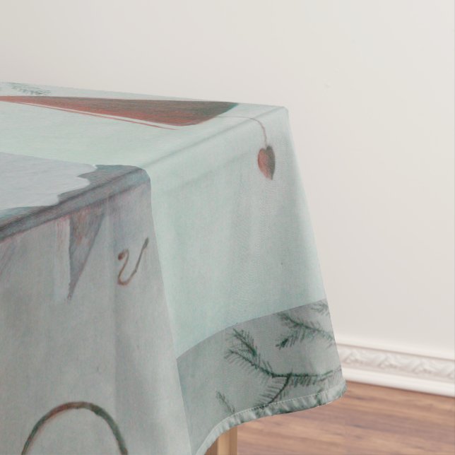 Hook and Chime Tablecloth (In Situ)