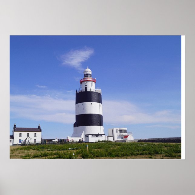 Hook Lighthouse Ireland Poster (Front)