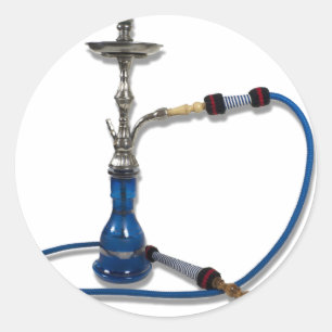Hookah082510 Classic Round Sticker