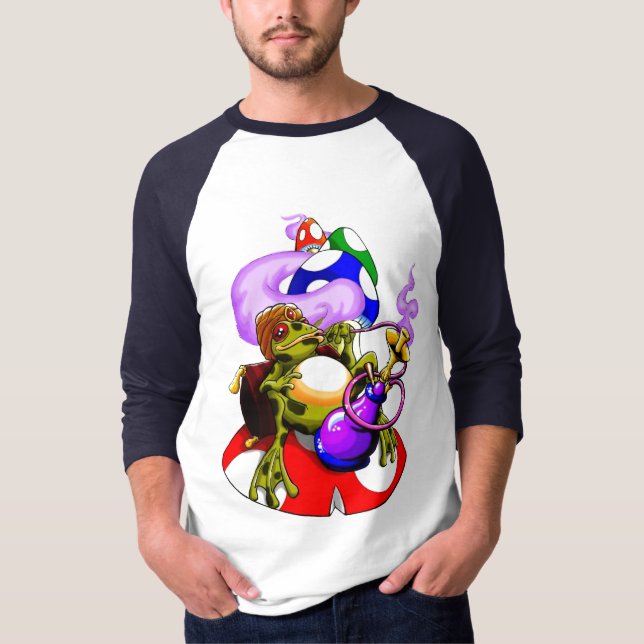 Hookah Frog T-Shirt (Front)