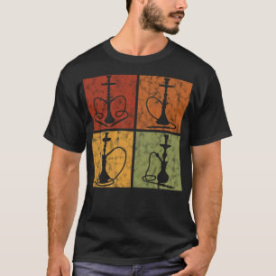 hookah Shisha bar retro shisha smoking water gallo T-Shirt