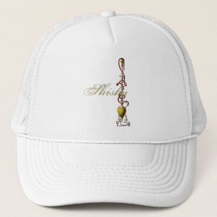 Hookah shisha pipe trucker hat