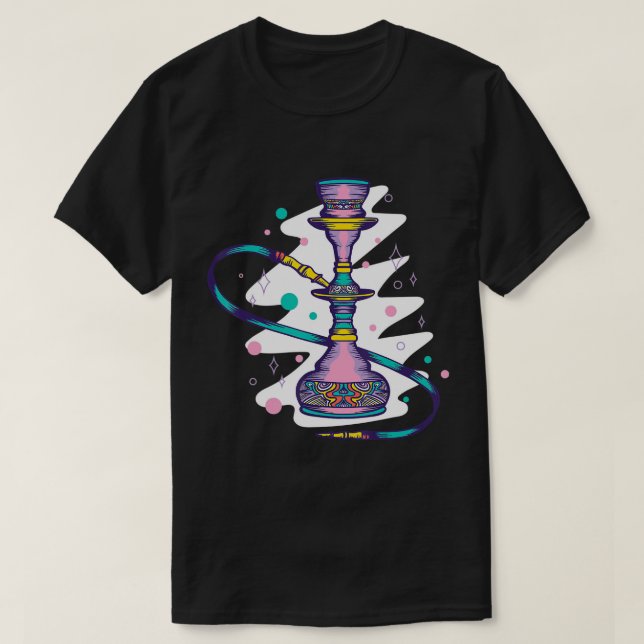 Hookah. T-Shirt (Design Front)