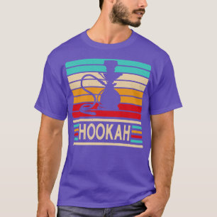 Hookah Vintage Retro Water Pipe Shisha Vape T-Shirt