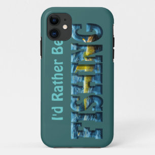 Hooked Fish Walleye, Pickerel Fishing Design iPhone 11 Case