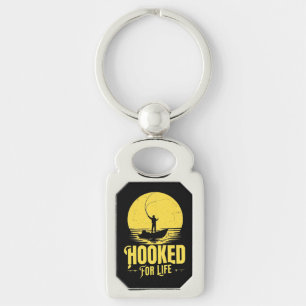 Hooked for Life. Key Ring