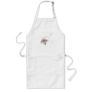 Hooked for Life Long Apron
