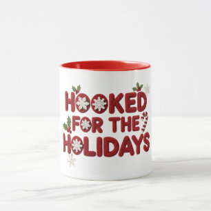 Hooked for the Holidays Crochet Christmas Mug
