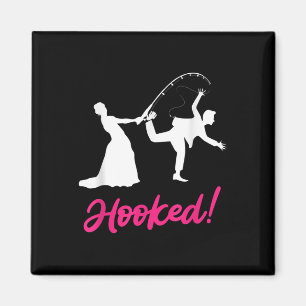 Hooked - Games For Bride And Groom Wedding Magnet
