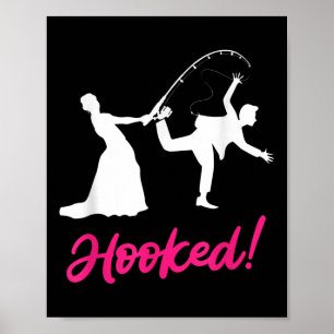 Hooked - Games For Bride And Groom Wedding  Poster