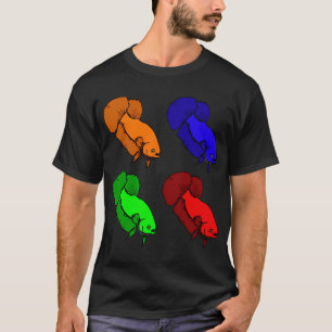 Hooked On Bass - A Bass Fishing Design T-Shirt