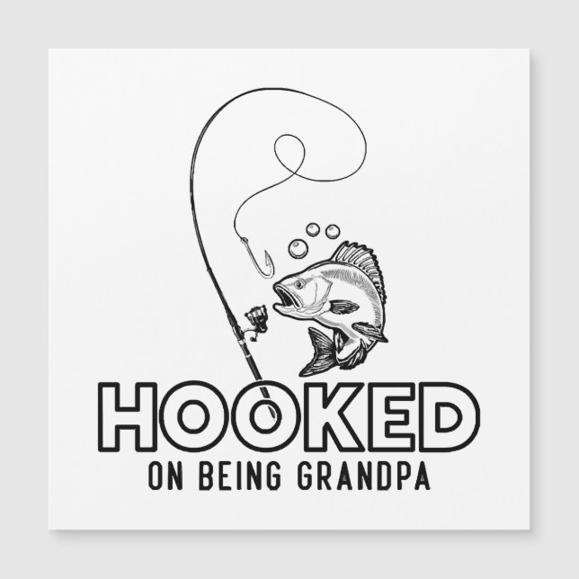 Hooked On Being A Grandpa (Front)