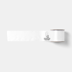 Hooked On Being A Grandpa Satin Ribbon