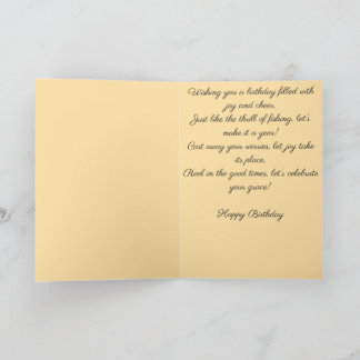 Hooked on Birthday Fun Card