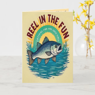 Hooked on Birthday Fun Card