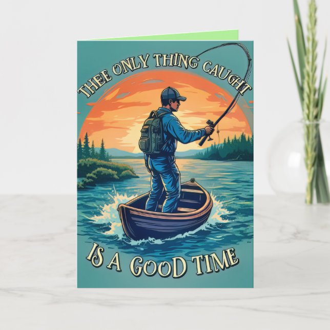 Hooked on Celebrating  Card (Front)