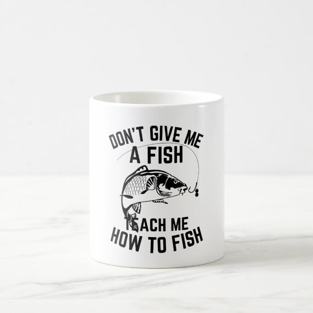 Hooked on Coffee & Fishing – Perfect Mug for Angle (Center)