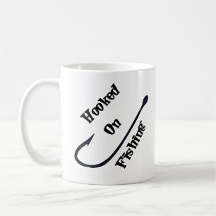Hooked on Fishing - Fun Coffee Mug