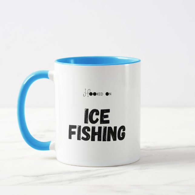 Hooked On Fishing Mug (Left)