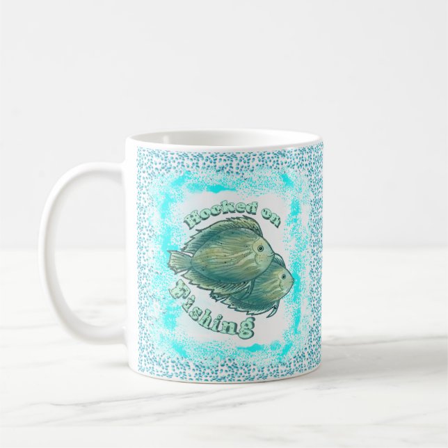Hooked On Fishing mug (Left)