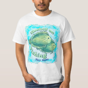 Hooked On Fishing  T-Shirt