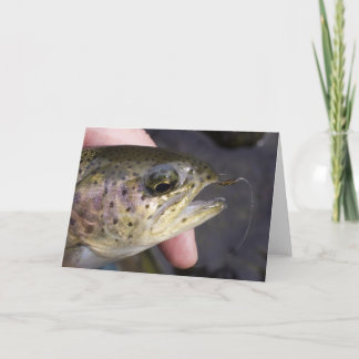 Hooked on fly fishing - Card