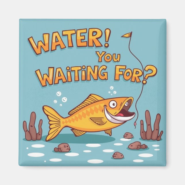 Hooked on Fun Magnet (Front)