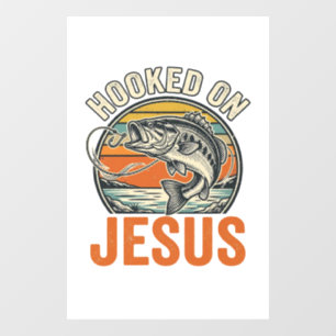 Hooked On Jesus Vintage Bass Fishing Faith