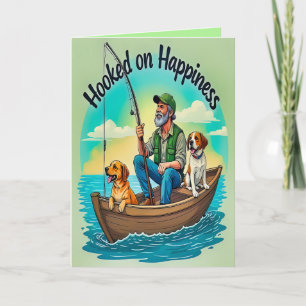 Hooked on Joy Birthday Card