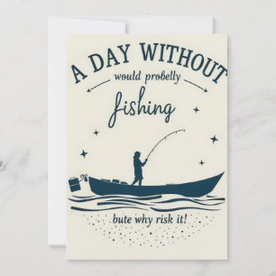 Hooked on Leisure: Embrace Your Fishing Passion! Invitation