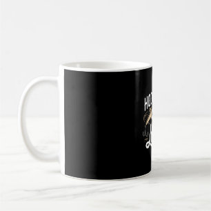 Hooked on old lures funny fishing angler grandpa coffee mug