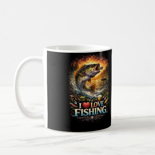 Hooked on the Horizon Coffee Mug (Left)