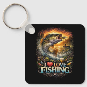 Hooked on the Horizon Key Ring