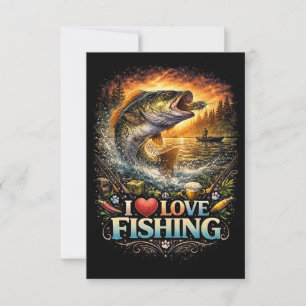 Hooked on the Horizon Thank You Card