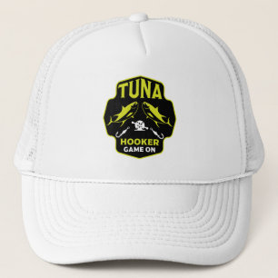 Hooked On Tuna Fishing Trucker Hat
