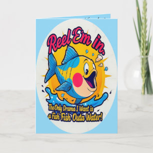 Hooked on You Birthday  Card