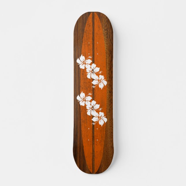 Hookipa Vintage Surf Skateboard (Front)