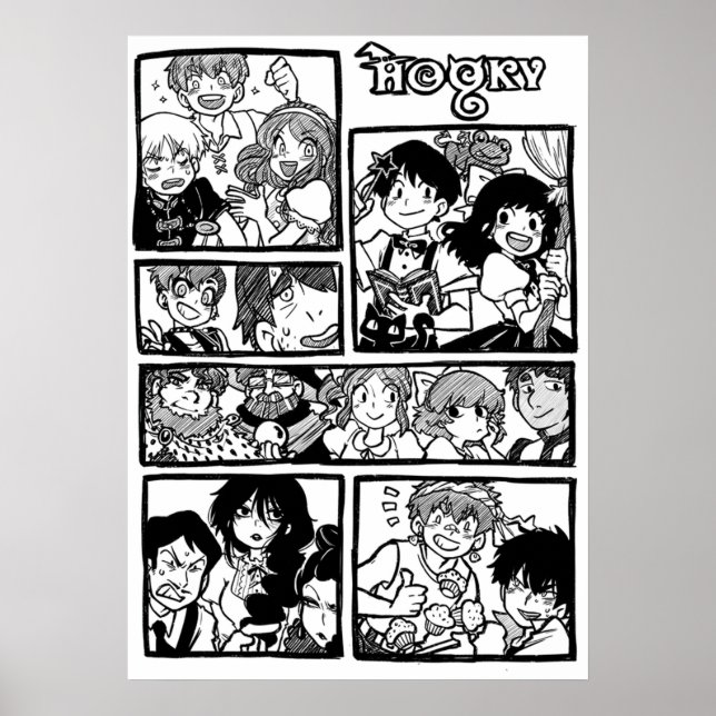 Hooky Comic Page Poster (Front)