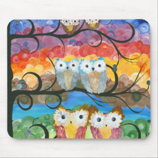 Hoolandia (c) 2013 – Owl Expressions Series Mouse Pad