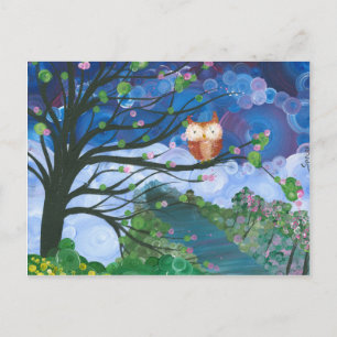 Hoolandia (c) 2013 – Owl Seasons Postcard