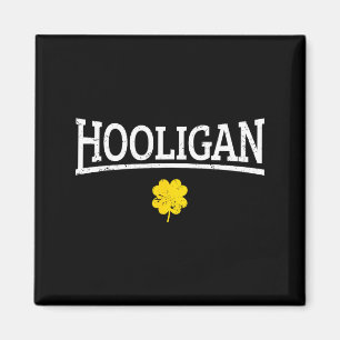 Hooligan Irish St. Patricks Day  Magnet