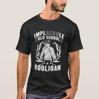 Hooligan Power Implacable Old School Ultra Back Pr T-Shirt