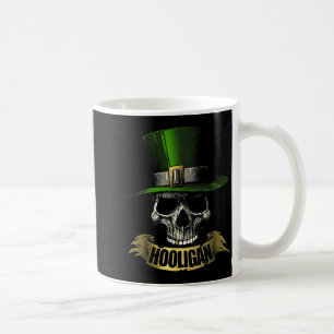 Hooligan Skull Funny Iri-shirt Coffee Mug