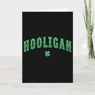 Hooligan - St Patricks Day Irish Vintage Ireland Card