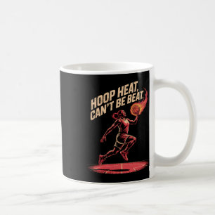 Hoop Heat Court Conqueror For Women Sketll Fans Coffee Mug