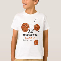 Hoop it up Basketball Ball Sports Kids Birthday