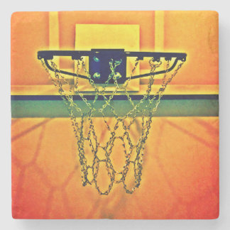 Hoop Stone Coaster by Tamara Diaz Art